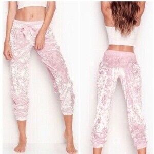 Pink Velvet Lounge Pants